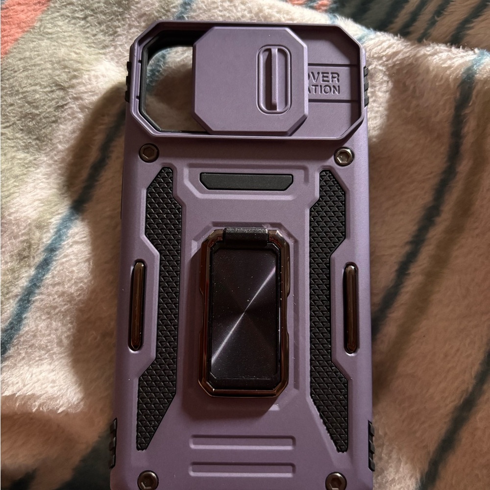 Purple Rugged Phone Case